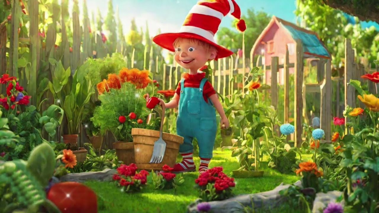 Children's Heartwarming Garden Restoration: Teamwork and Nature's Beauty 🌻🌿 | Stories For Kids