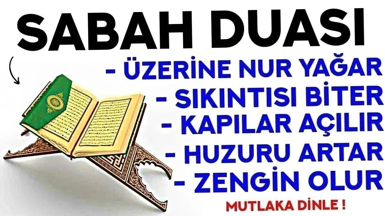 SABAH DUASI - Kim Bu Duayı HER SABAH Dinlerse KAPILAR AÇILIR, TÜM SIKINTISI BİTER- Sabah Duası Dinle