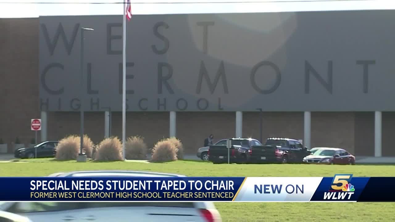 Former West Clermont High School teacher sentenced after student was taped to chair