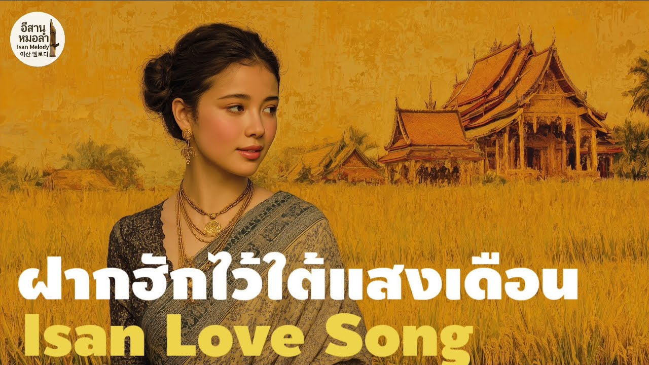 ฝากฮักไว้ใต้แสงเดือน 🌙 | เพลงลูกทุ่งอีสานซึ้งๆ จาก Isan Melody 💞 | Luk Thung Isan Love Song #หมอลำ
