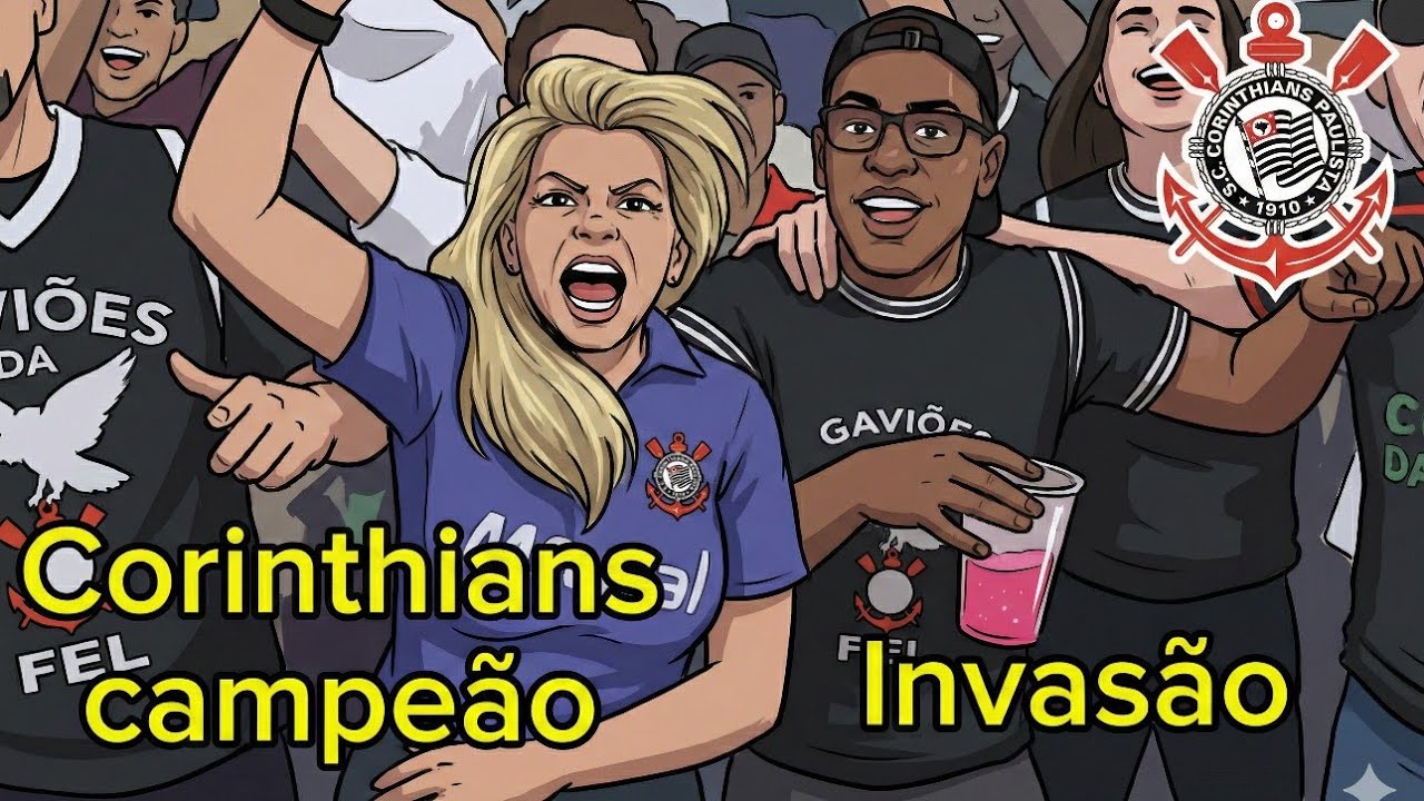 Super Copa  Corinthians 2x0 Flamengo, pós - jogo e a soberba do Flamengo, invasão Corinthiana