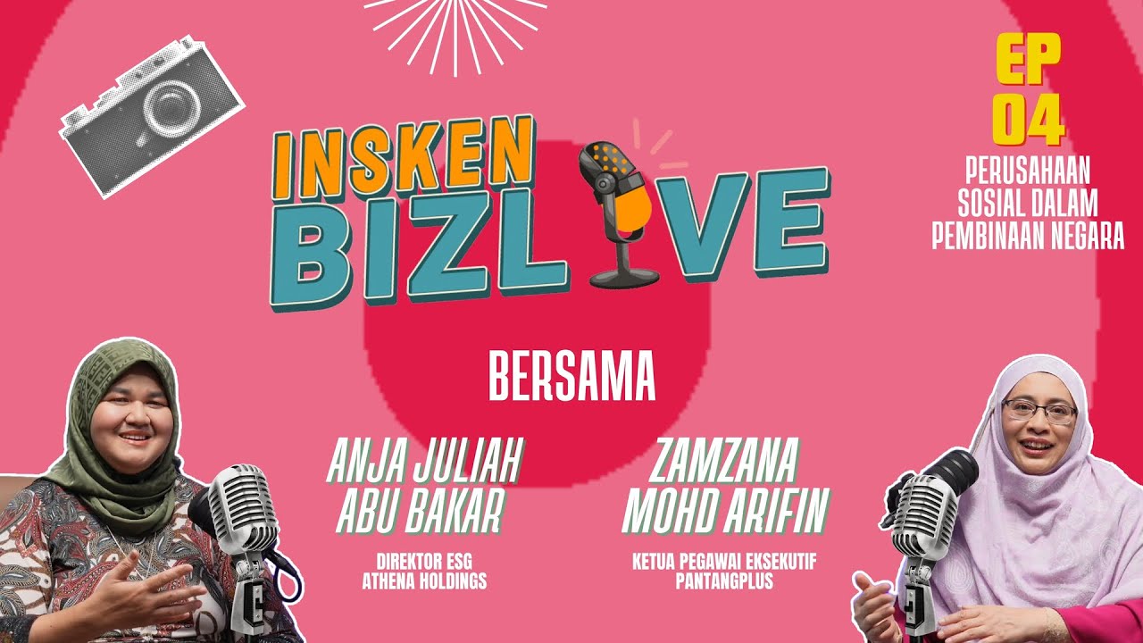 INSKEN BIZLIVE EP04 : Perusahaan Sosial Dalam Membina Negara
