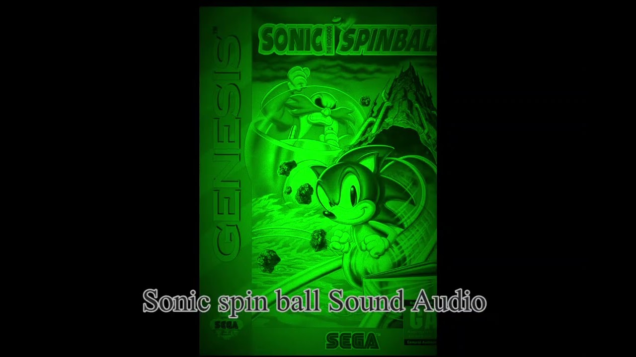 Sonic spin ball Sound Audio 