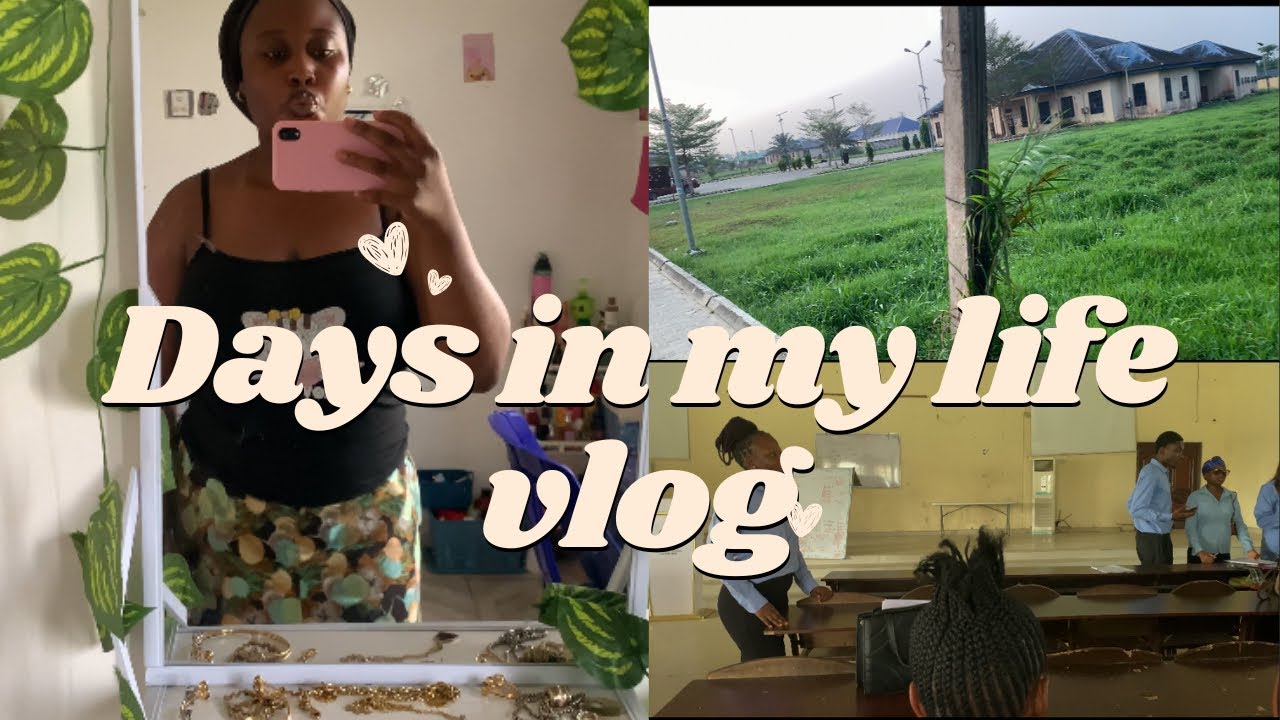 Student vlog/days in my life:
