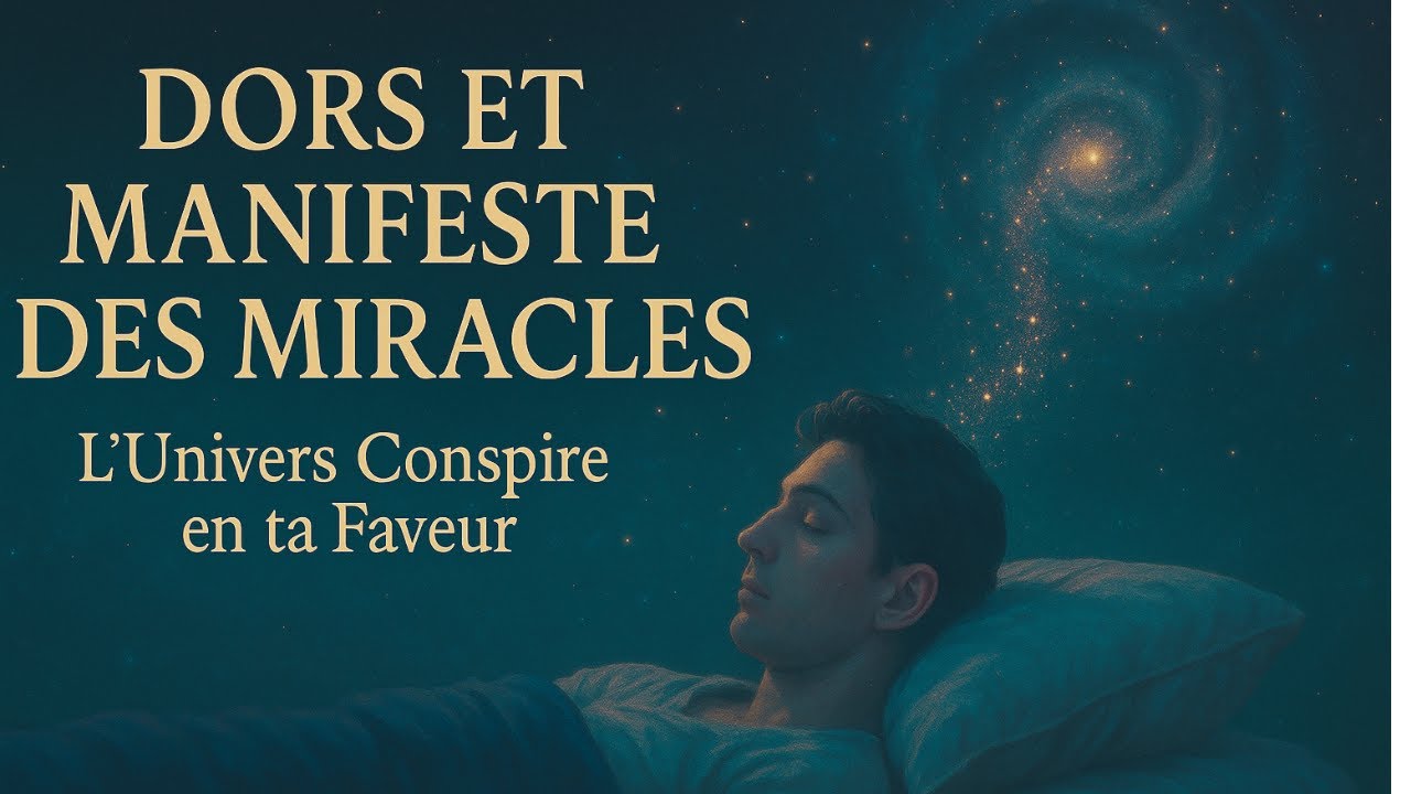 🌀 DORS ET MANIFESTE DES MIRACLES | Méditation Guidée Nocturne - L’Univers Conspire en ta Faveur