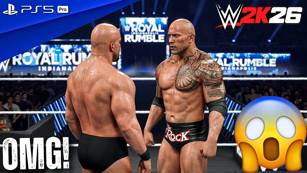 WWE 2K26 - Crazy Royal Rumble Match Went Nuts! | PS5 Pro [4K60]