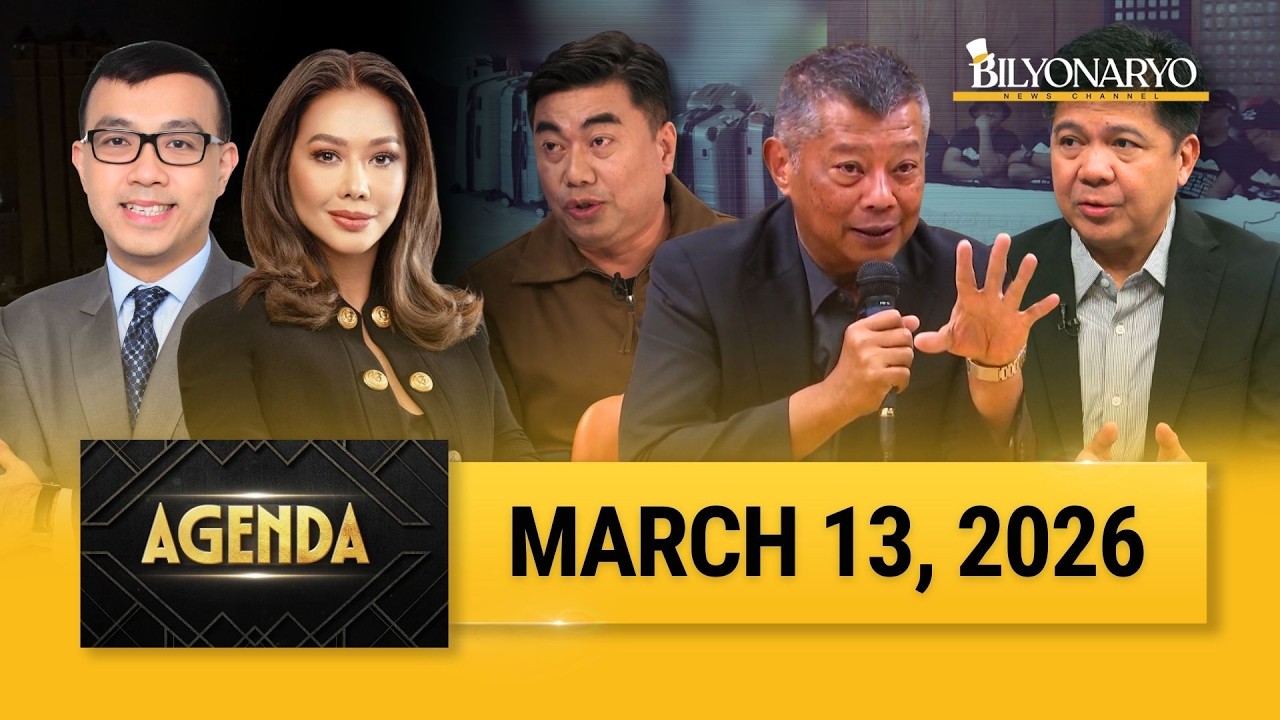 Agenda | March 13, 2026