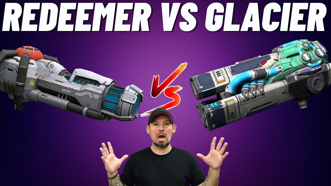 War Robots Redeemer vs Glacier Weapon Comparison | Who Will Win?