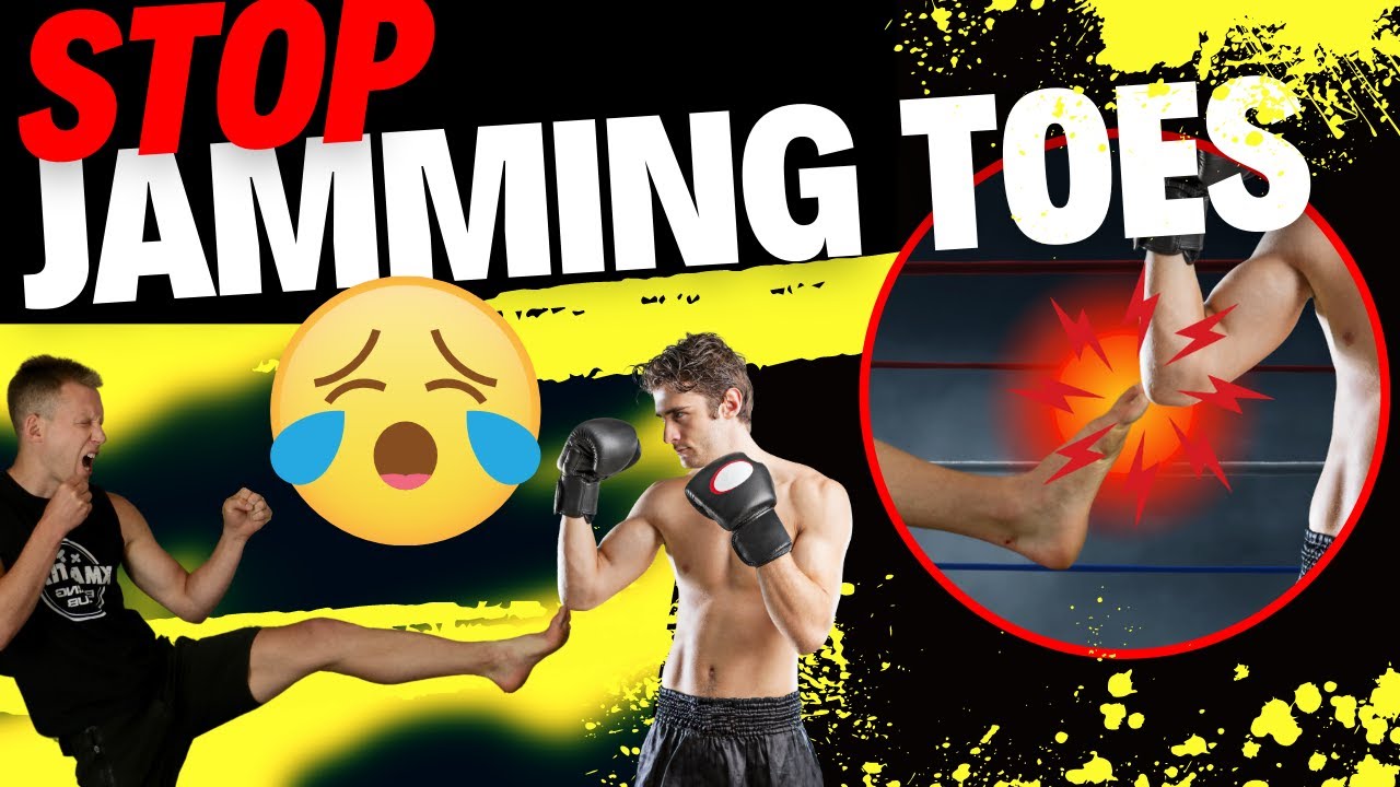 How To STOP Jamming Your Toes On Front Kicks