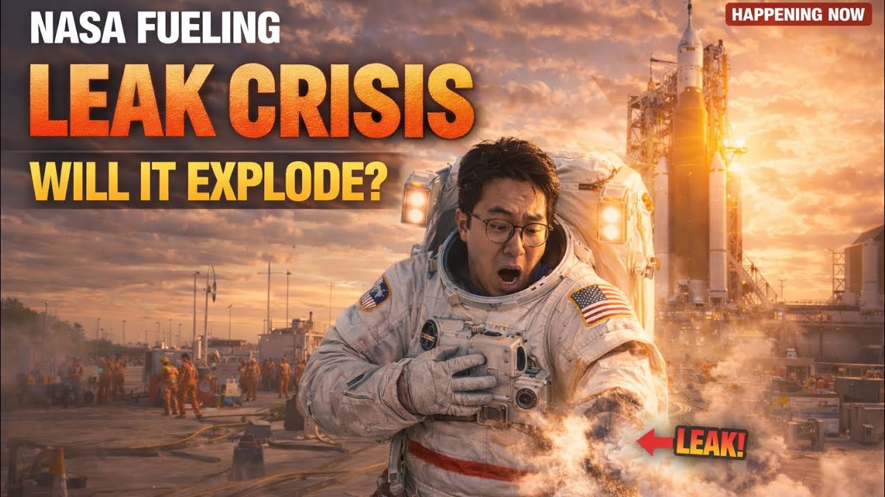 NASA FUELING ARTEMIS 2 ROCKET TODAY! Same Leak Problem as 2022 — Will It Explode or Go to Moon?