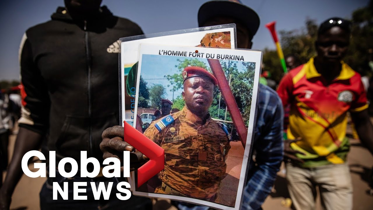 Burkina Faso coup: Crowds celebrate after army ousts President Roch Kabore
