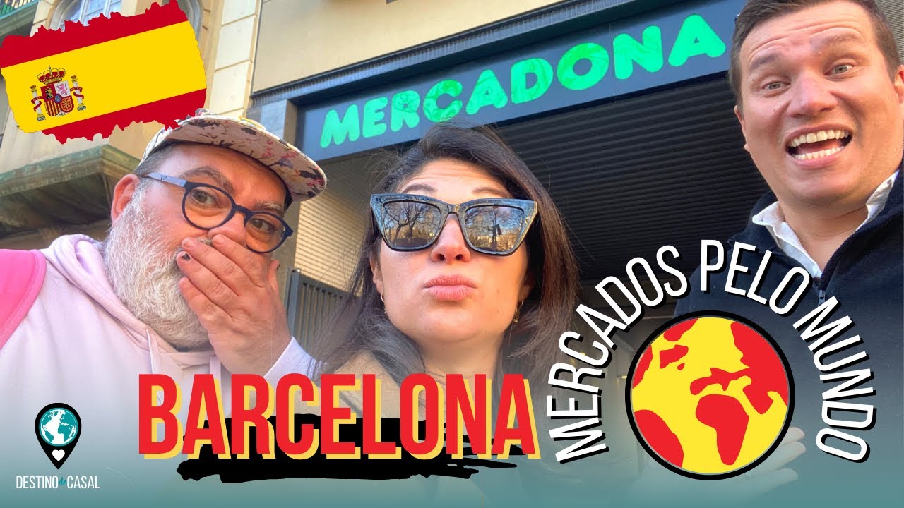 Supermercado Barcelona Espanha 2023 - com @Soudelugarnenhum