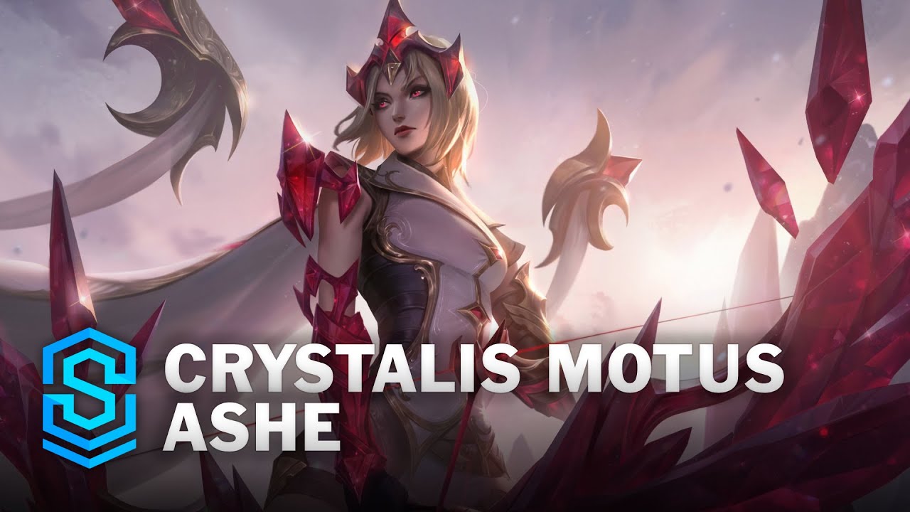Crystalis Motus Ashe (+ Reclaimed Chroma) Skin Spotlight - League of Legends
