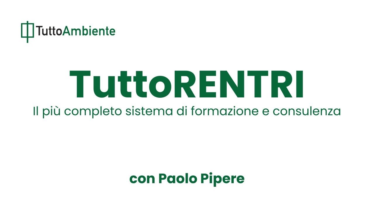 TuttoRENTRI: il più completo sistema di formazione e consulenza