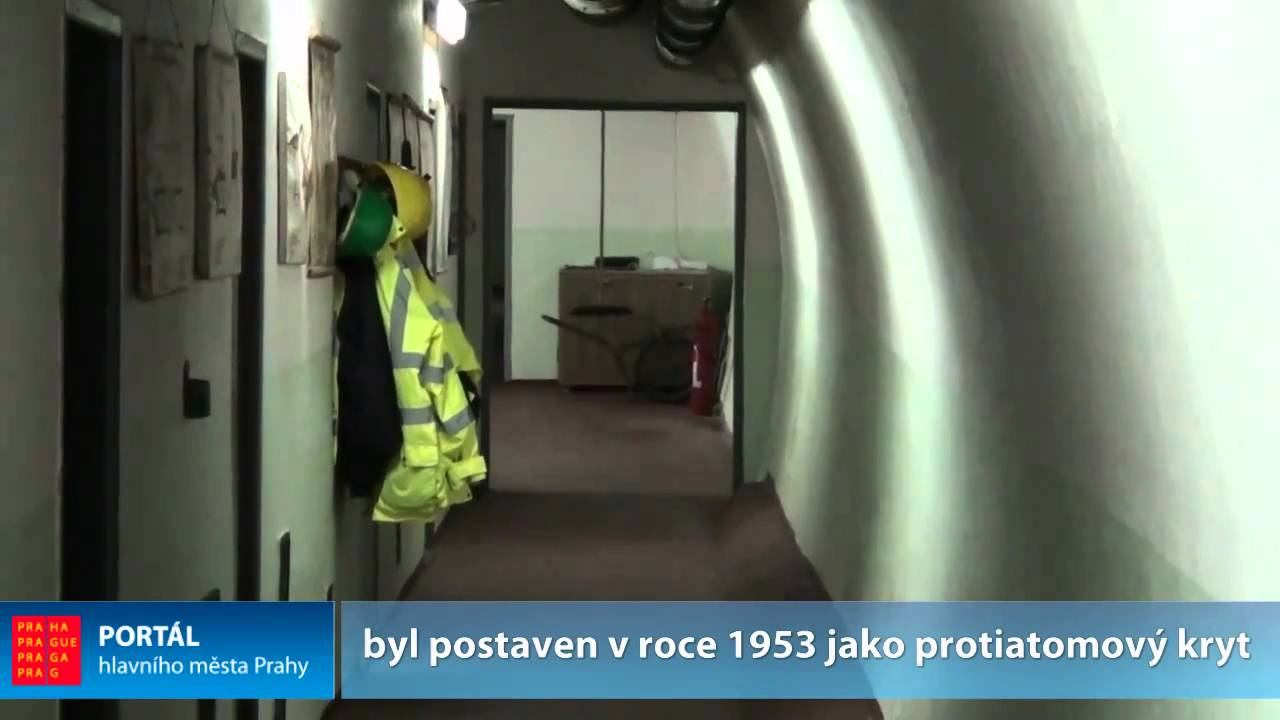 Tunel Karlín - Žižkov: kryt civilní ochrany pod Vítkovem