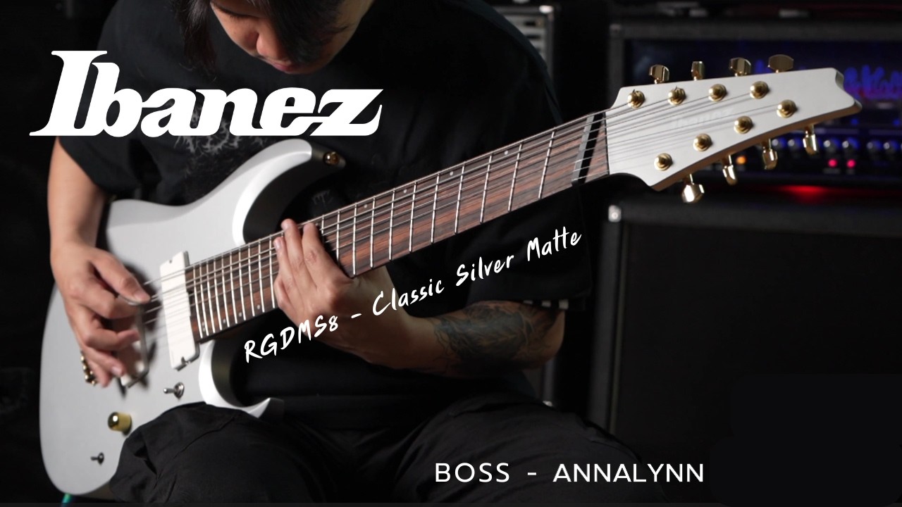 Ibanez RGDMS8-CSM : BOSS ANNALYNN (Holy Gravity)