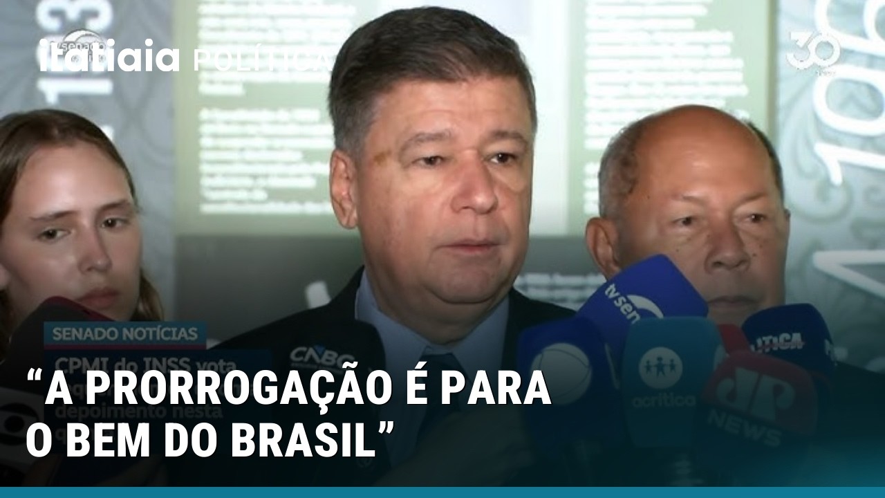 VIANA REFORÇA QUE PRORROGAÇÃO DA CPMI DO INSS É 'PARA O BEM DO BRASIL'