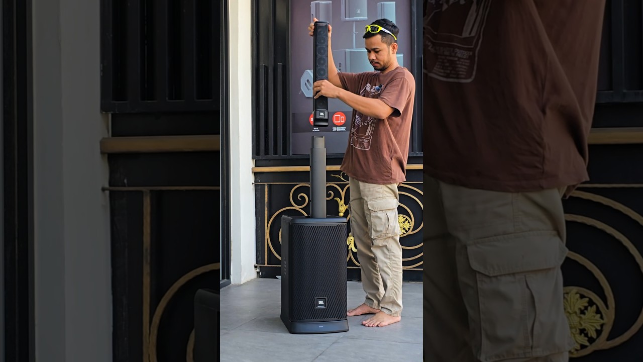 JBL EON ONE MK2 Column PA Loudspeakers System | Unboxing & Test Sound