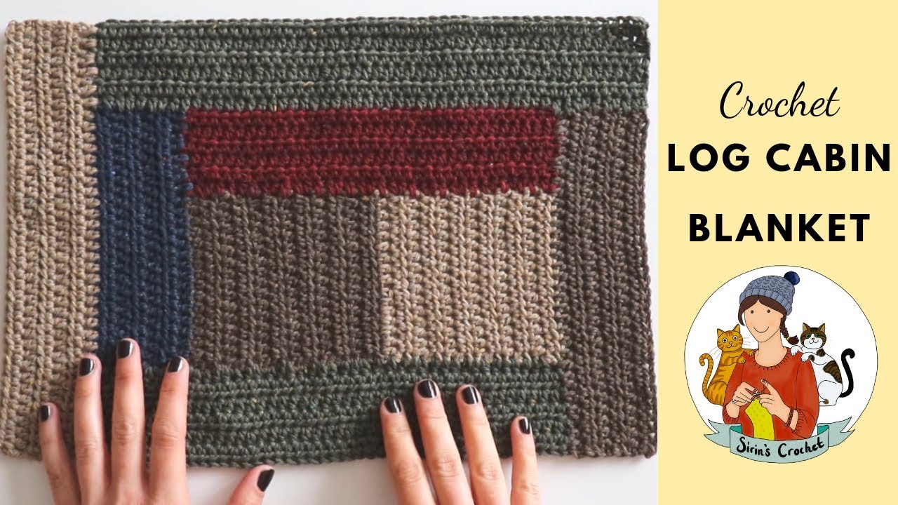 Log Cabin Blanket Tutorial