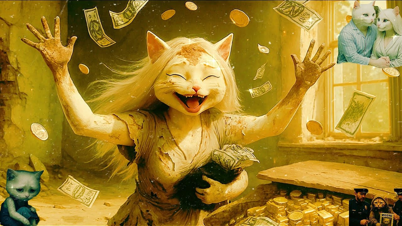 From Kindness to Betrayal: The Story of the Cats and the Thief Beggar😿💔🐾💰#catshorts #catvideos #cats