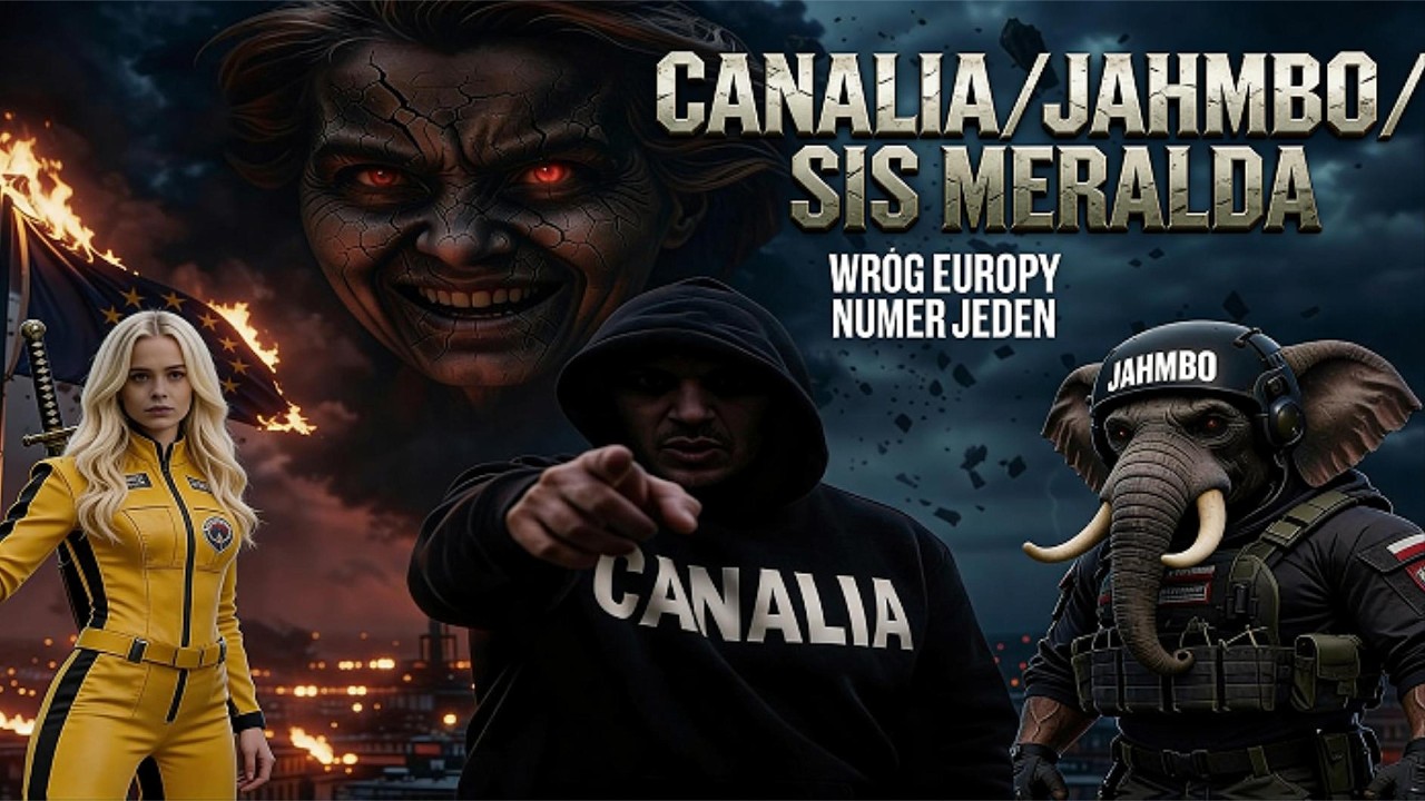 Canalia/Jahmbo/Sis Meralda - Wr&oacute;g Europy numer jeden(Official Video)prod.by Canalia 2026