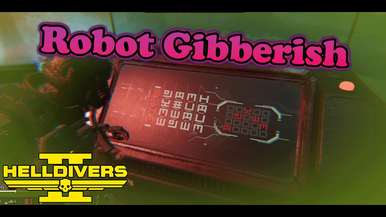 Robot Gibberish | Helldivers 2: Chort Bay 03