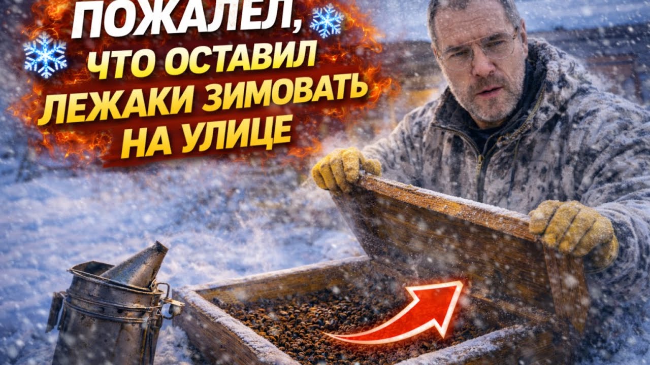 15 февраля 2026 г. Пожалел, что оставил эти два улья на улице