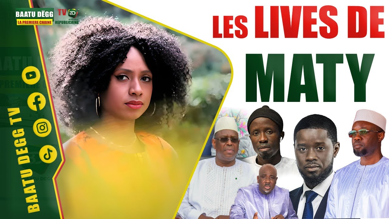 🔴[ EN DIRECT ] LES LIVES DE MATY FALL : Le plan de Sonko a foiré