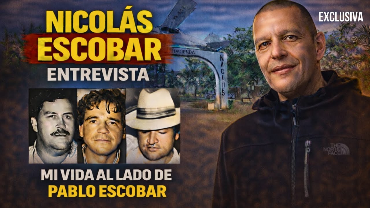 Mi vida junto a Pablo Escobar: Entrevista en exclusiva a Nicolás Escobar