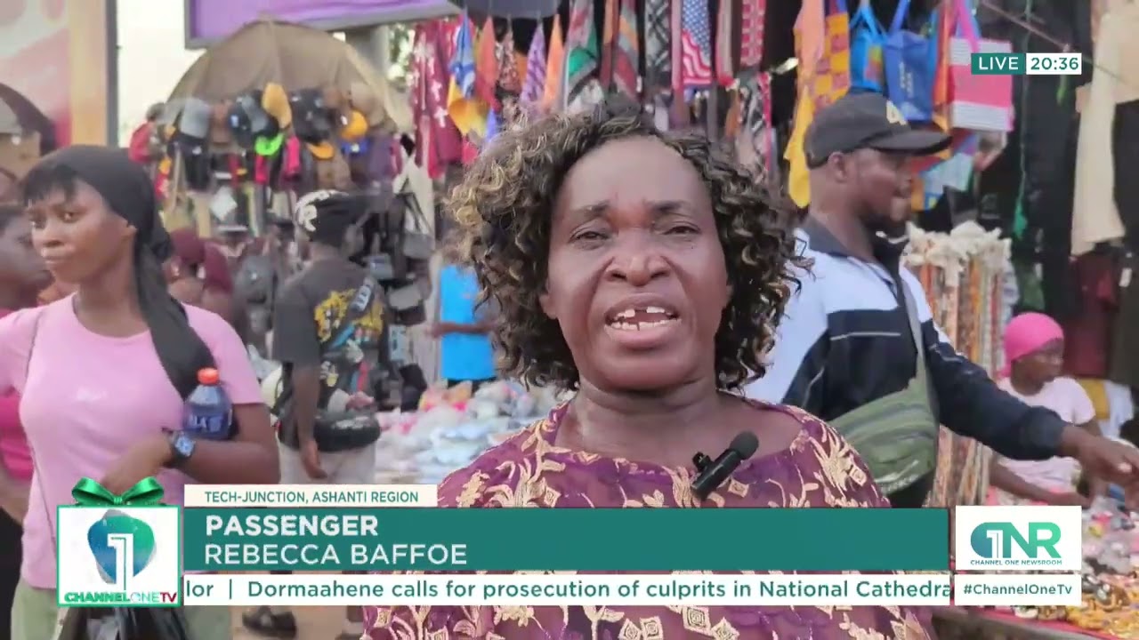 Christmas Festivities: Ashanti Roads Jammed by Holiday Travel | ChannelOneNews