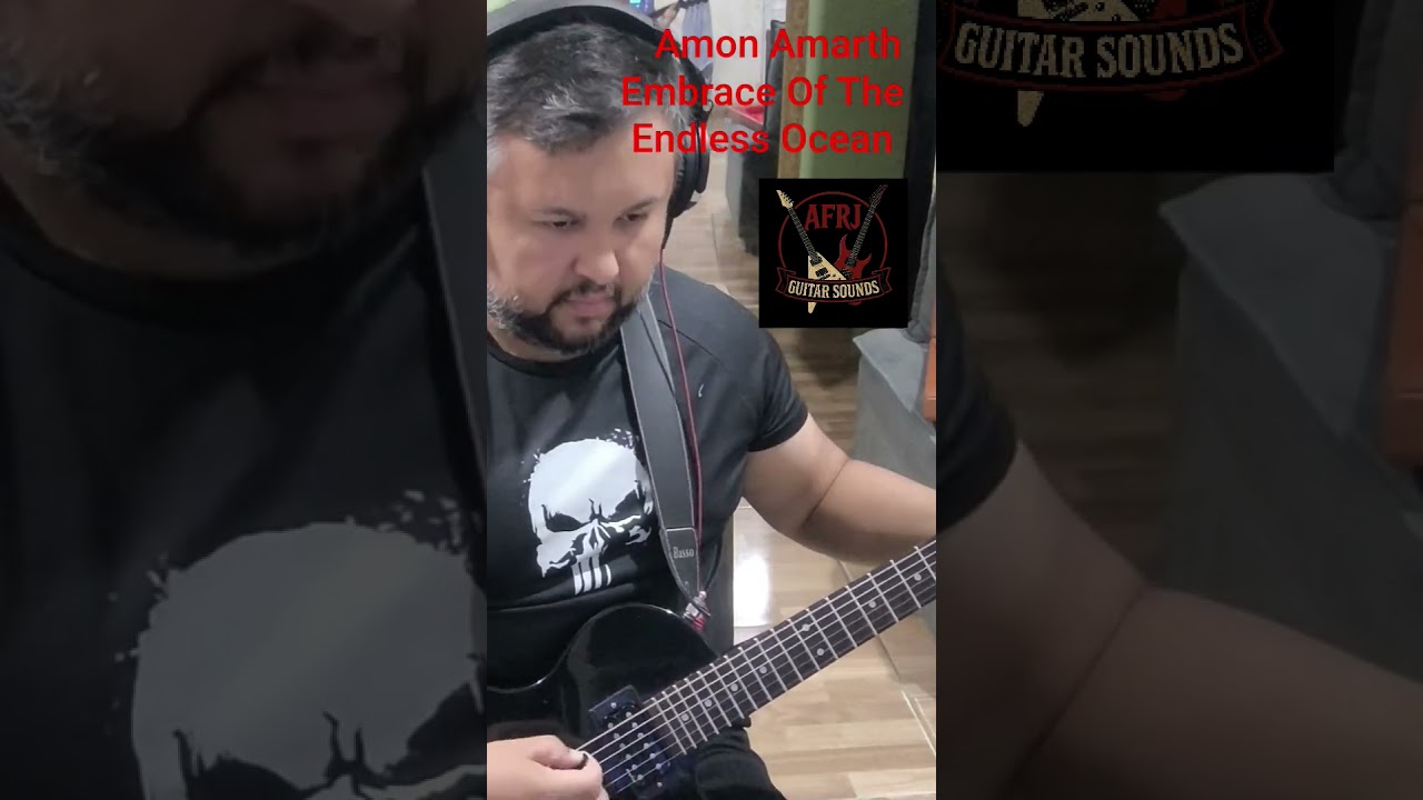 Amon Amarth - Embrace Of The Endless Ocean (Guitar Cover With Backing Track)