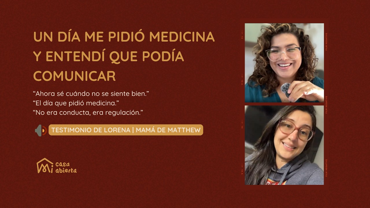 Un día me pidió medicina y entendí que podía comunicar ✨