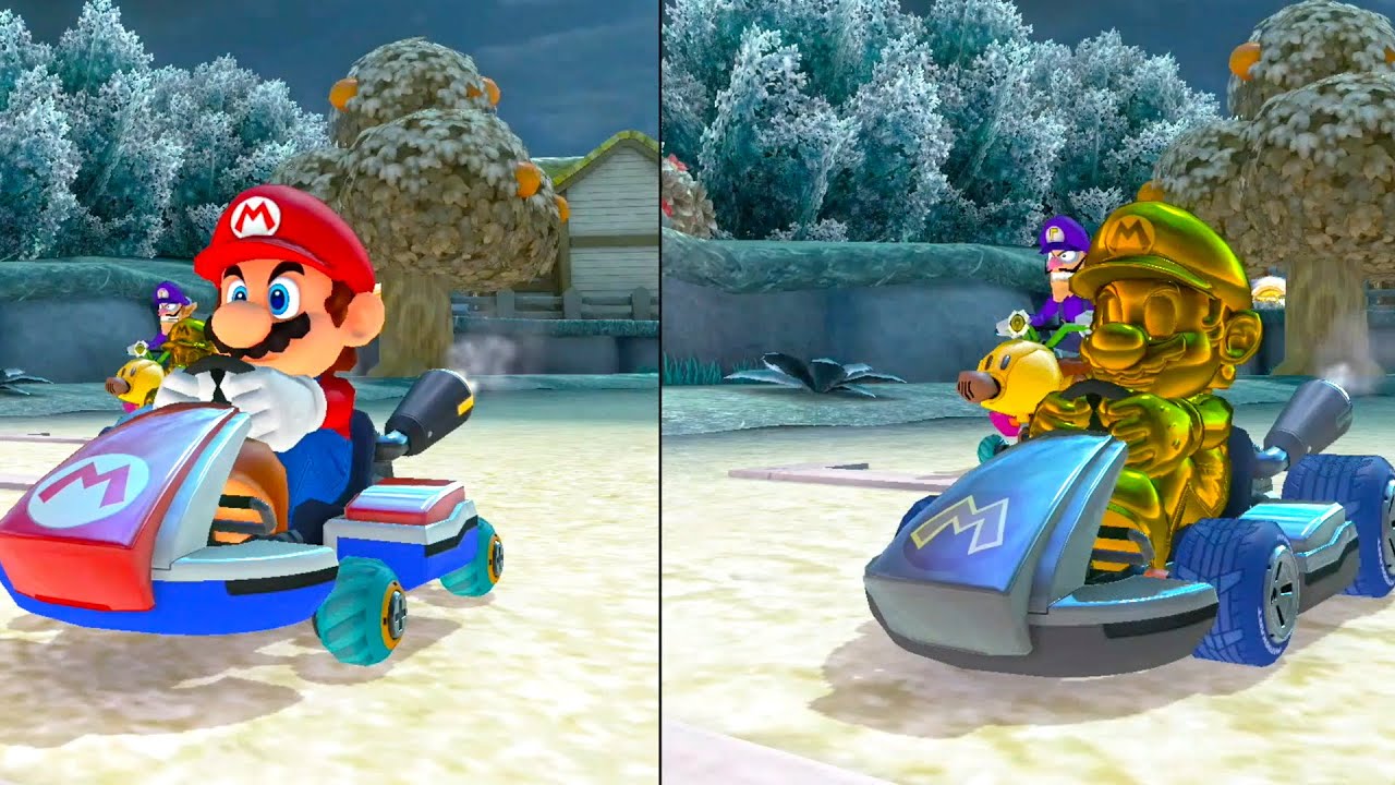 Mario Kart 8 Deluxe – 2 Players Online Races + NEW DLC (Live Stream)