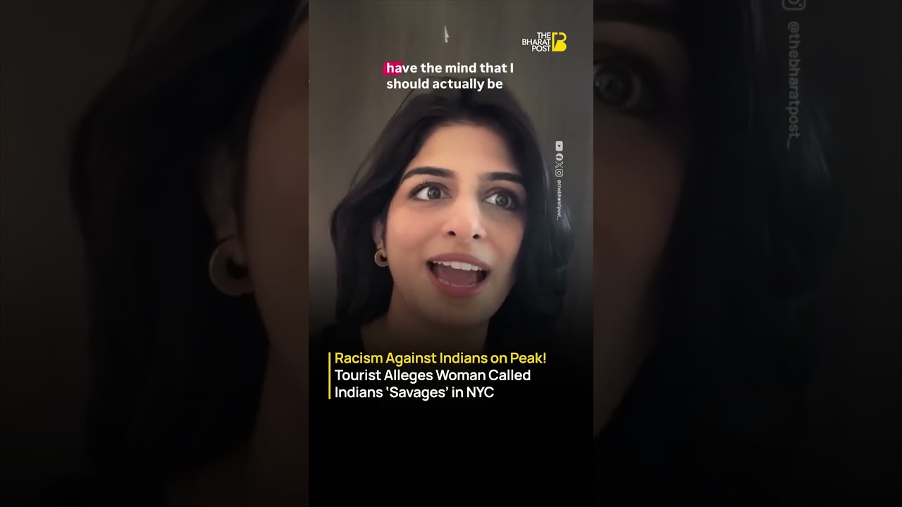Indian Tourist Faces Racist Remarks in New York City | Viral Video | The Bharat Post