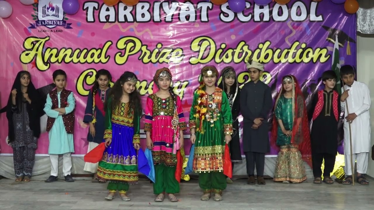 Cultural dance performance by TARBIYAT school Peshawar