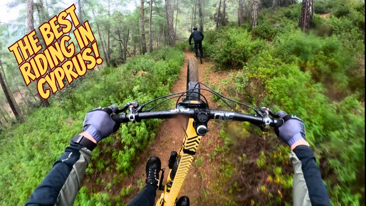 Riding The Best Mountain Bike Trails In Cyprus! 🔥