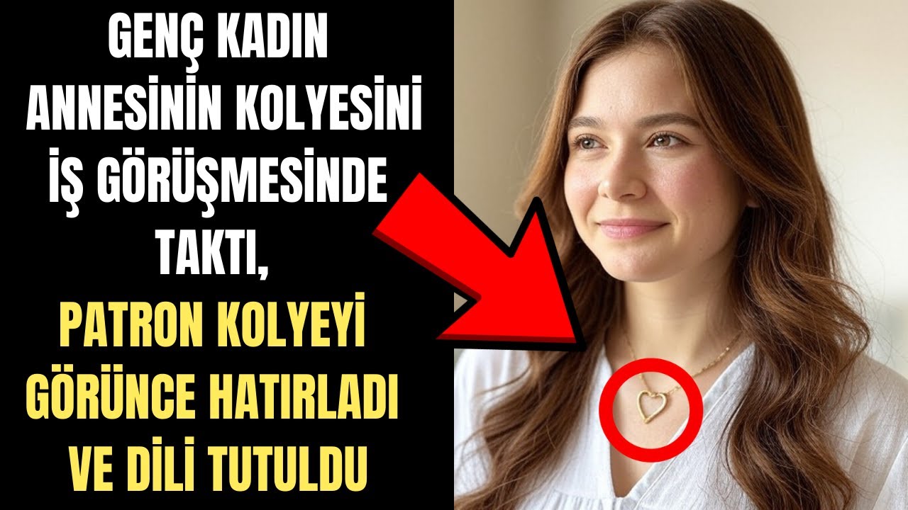 Genç Kadın Annesinin Kolyesiyle İş Görüşmesine Gitti, Patron Kolyeyi Görünce Şok Geçirdi