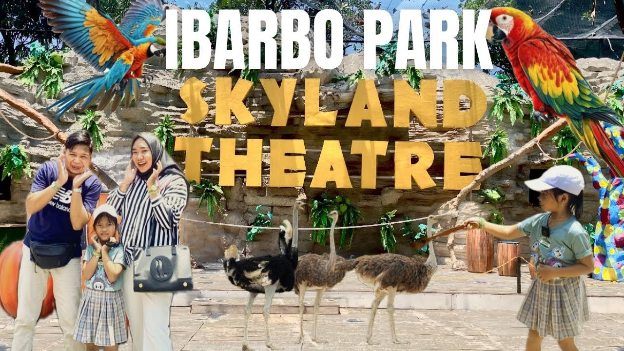 IBARBO PARK JOGJA - PERTAMA KALI ⁉️ JENNA KE CARNIVAL AVIARY TERBESAR DI JOGJA 😱