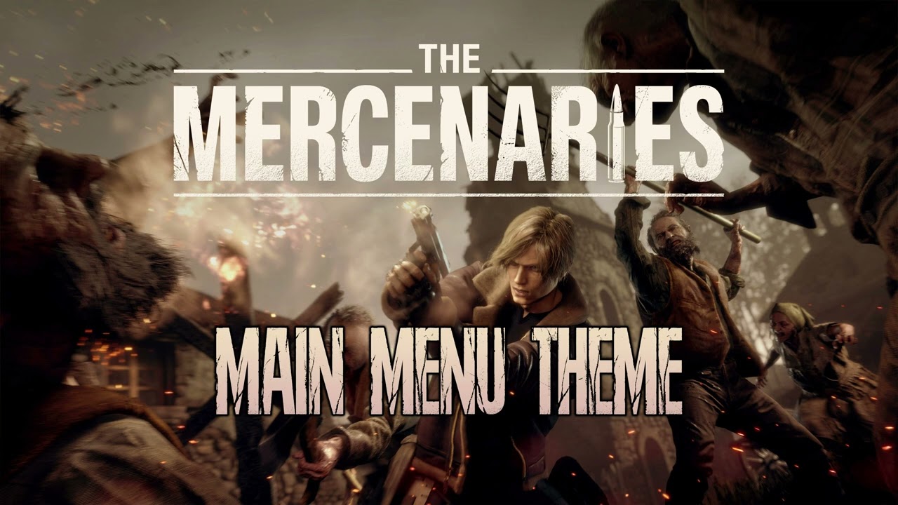 RESIDENT EVIL 4 REMAKE - MERCENARIES Main Menu Theme