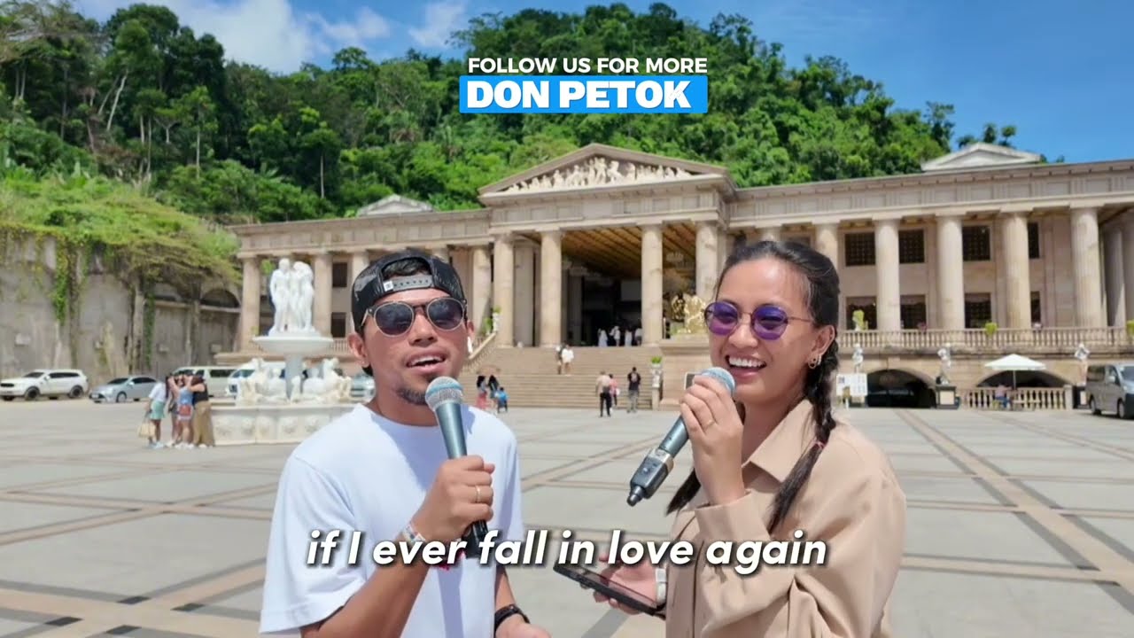 IF I EVER FALL INLOVE AGAIN | TAGALOG DUET VERSION | Don Petok at Temple of Leah, Cebu