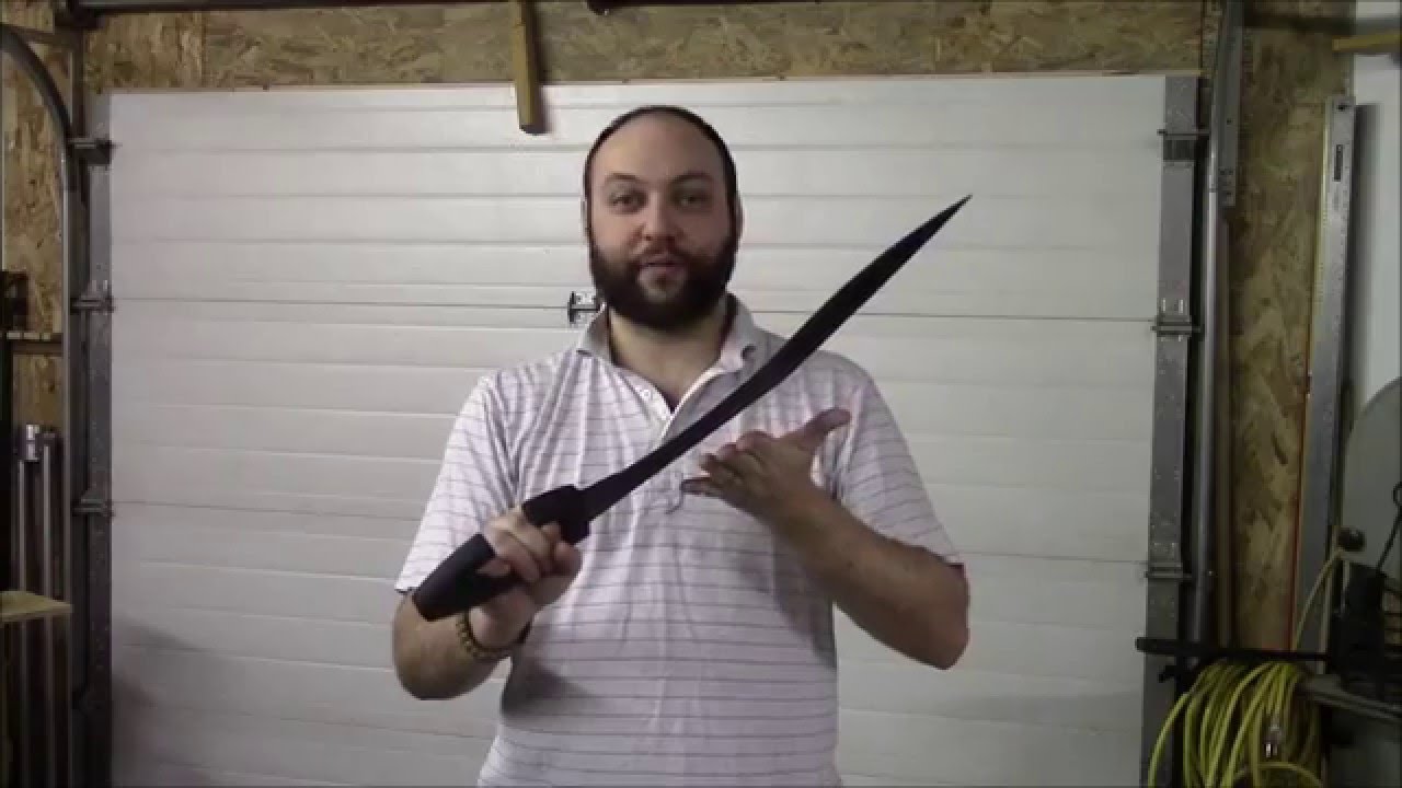 Cold Steel Kopis Machete - 97KPM18S - Full review and chop test