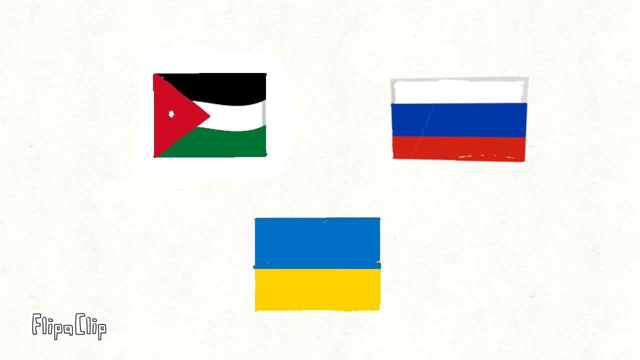 Country flag band 🇯🇴🇷🇺🇺🇦 |ep.1