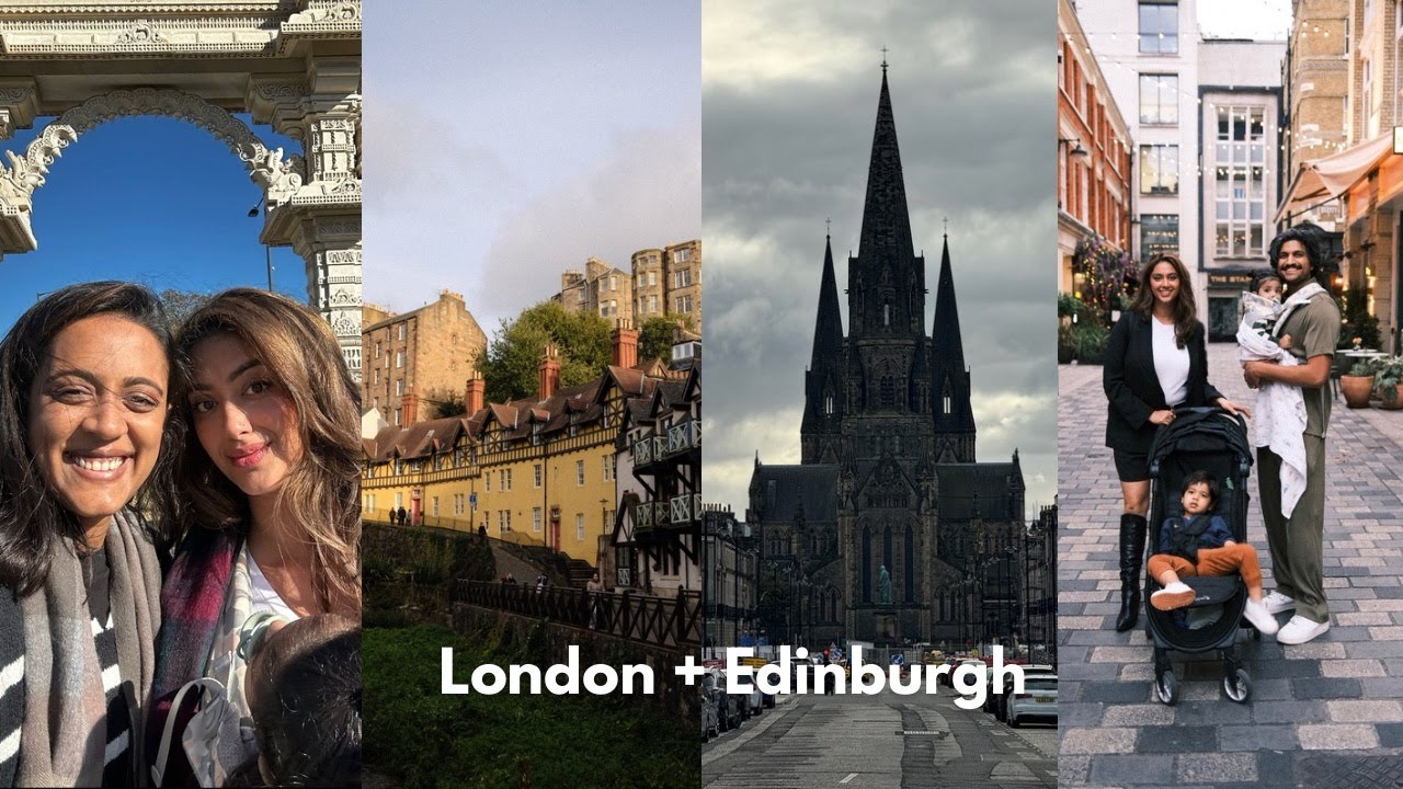 London & Edinburgh | Family Travel Vlog | September 2024