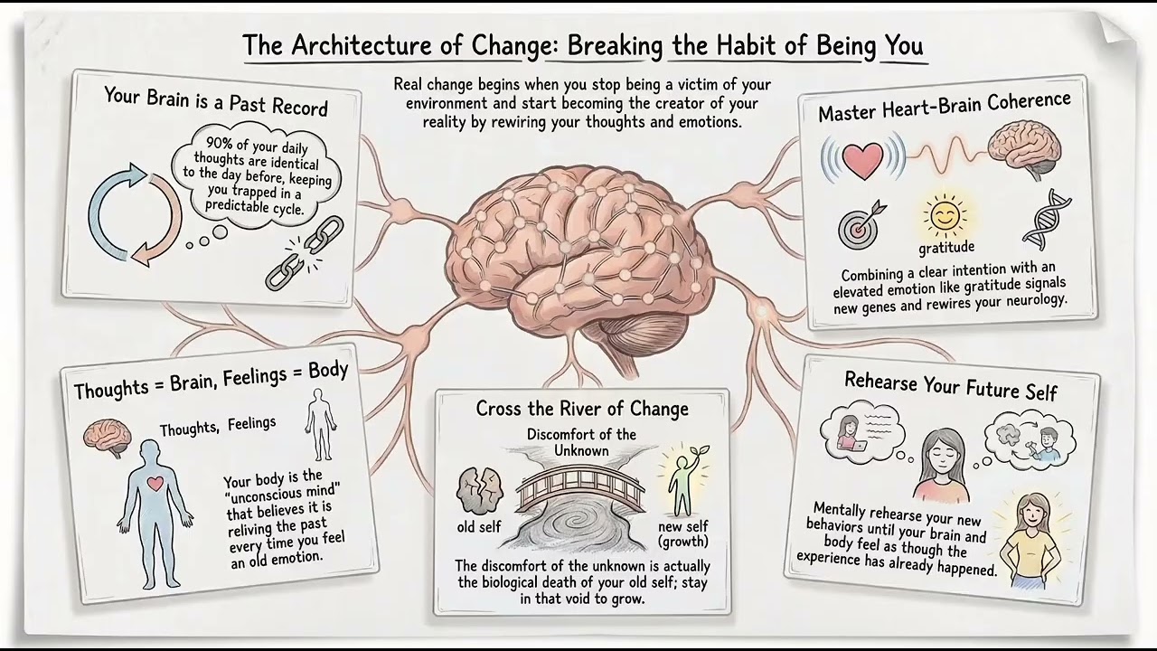 Rewire your brain to escape the past
