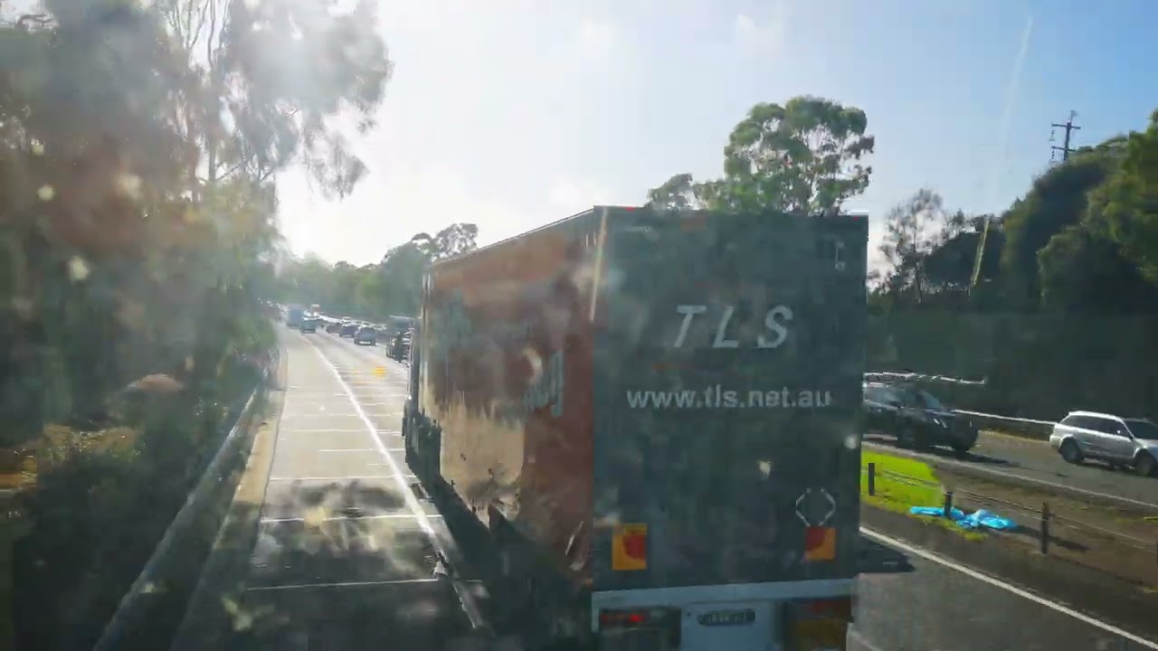 Tuesday morning scenes at M2 Motorway #australiainitiatives