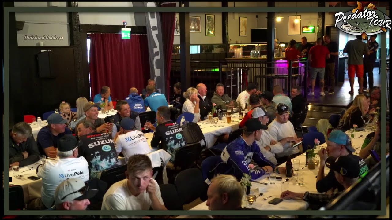 Predatortour Sweden 2024 team dinner