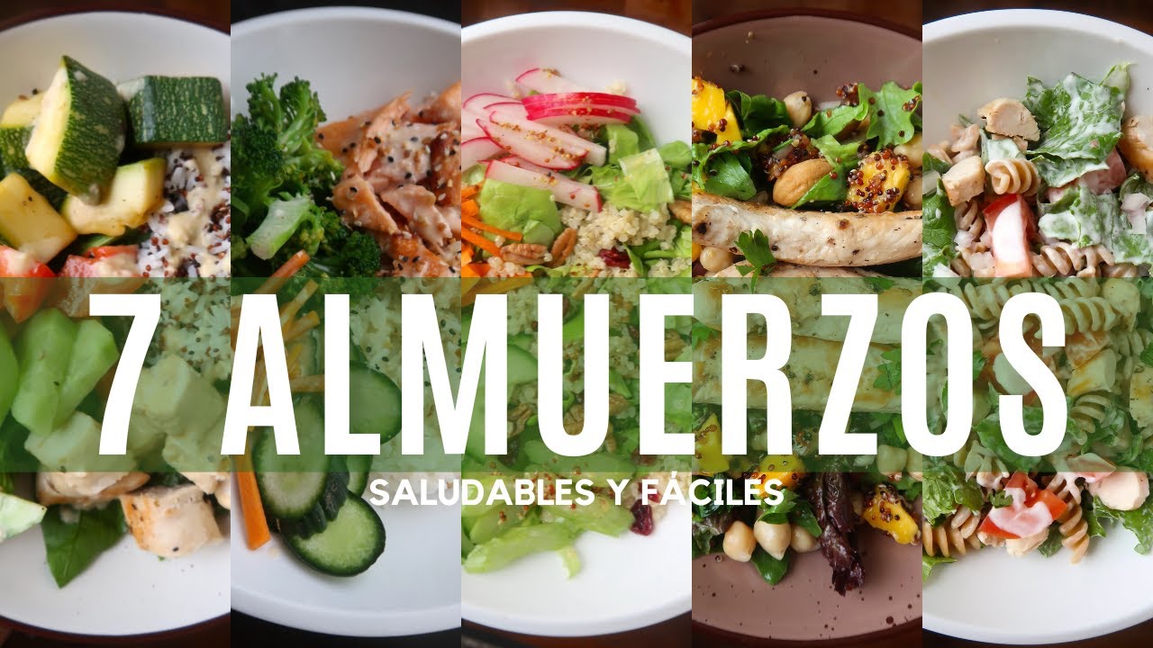 UNA SEMANA DE ALMUERZOS SALUDABLES  | Nuevas recetas| Michela Perleche