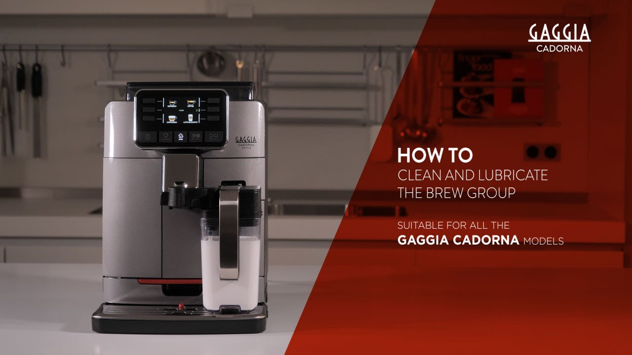 HOW TO CLEAN THE BREW GROUP
