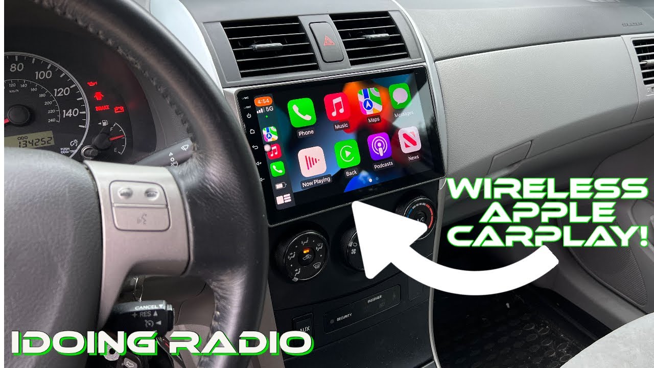 Установка радио iDoing в мою Toyota COROLLA (2009-2013)