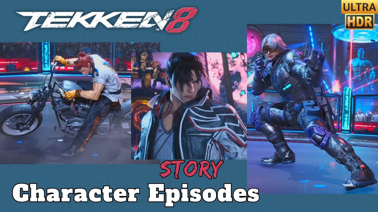 TEKKEN 8 Character Episodes - HWOARANG, JIN and LEE - HARD MODE Gameplay Walkthrough ULTRA HDR